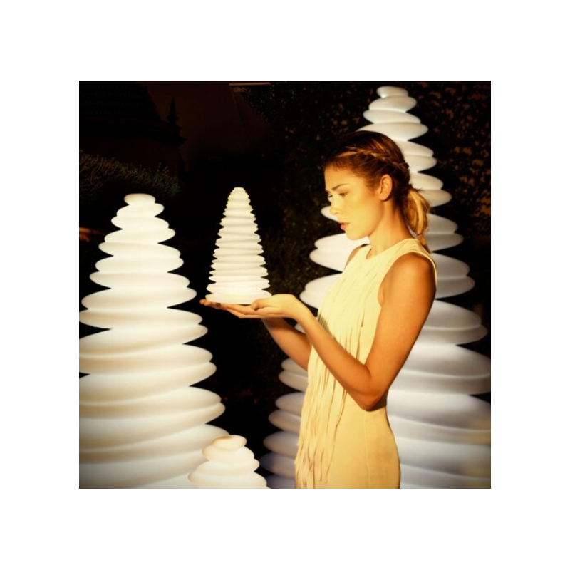 Chrismy Nano Vondom Multicolor Led RGB H26 Árbol con Batería