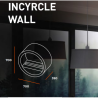 Infire Incyrcle Bioethanol Fireplace with Glass 2 kW White