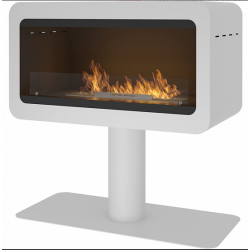 Infire Incyrcle Caminetto a Bioetanolo con Staffa 2 kW Bianco