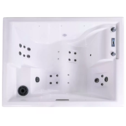 Square NetSpa Wave Spa acrilico 5 posti spa