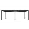 Pergola Bioclimatica Elettrica Strisce LED in Alluminio 18 m2