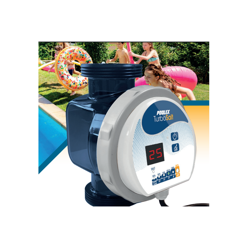 Poolex Turbo Salt 600 Salt Chlorinator Swimming Pool 60m3