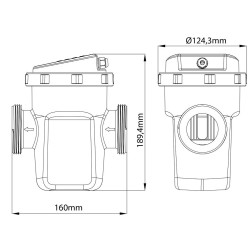 Poolex Turbo Salt 600 Salt Chlorinator Swimming Pool 60m3