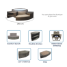 Spa portátil NetSpa VITA PREMIUM 6 lugares com móveis