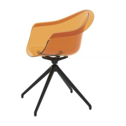 Conjunto de 2 sillones giratorios Incasso Amber Vondom.