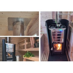 Poêle à bois Harvia M3 jusqu'à 13m3 pour Sauna