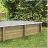 Copertura invernale 6x3 rettangolare per piscina in legno BWT myPOOL