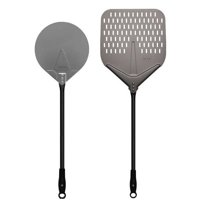 Alfa Cart Base for Moderno 1 Pizza Oven on Wheels Black