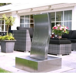 Geneova Waterfall Fountain Complete Kit with Ubbink Pump