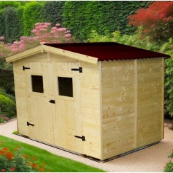 Eden Habrita Galpão Jardim de Madeira 5m2 com Piso