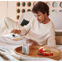 Table de Chevet bois frêne rond 55 Ovia VeryForma