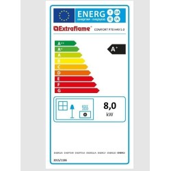 Insert à granulés Comfort P70 Air H49 La Nordica Extraflame 8kW