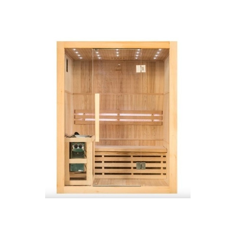 Sauna vapeur Nordic Panoramic 2 places UniSpas