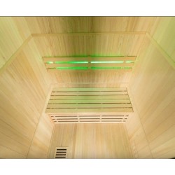 Sauna vapeur Nordic Panoramic 2 places UniSpas