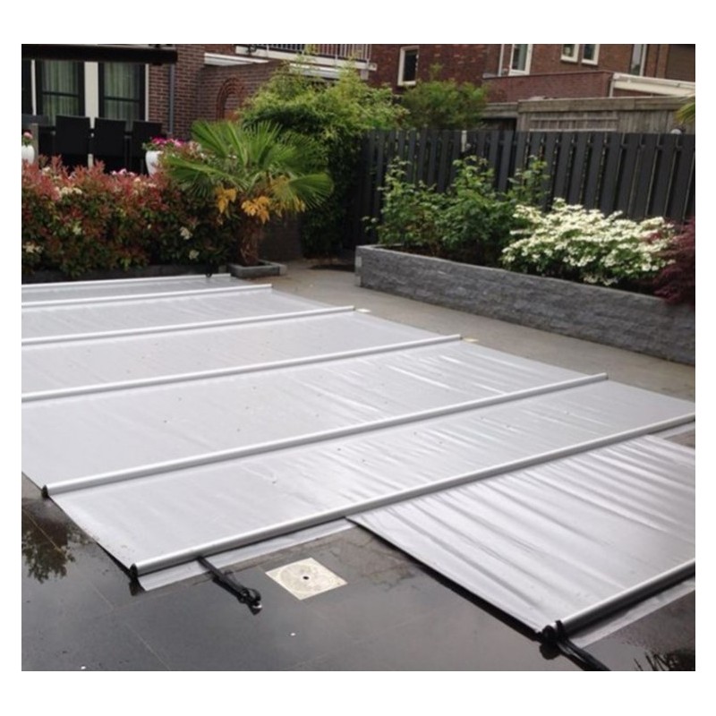 CBE-650 8x4 grau Pool Bar Abdeckung