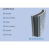 Piscine Ronde Azuro Stone Design 5x1.2m