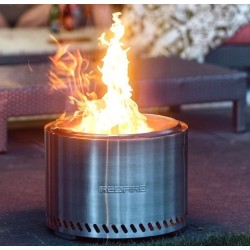 Braséro Volcano Large Inox RedFire