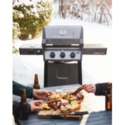 Barbecue a gas Napoleon Freestyle 365 con fornello laterale e 3 fuochi