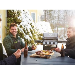 Napoleon Freestyle 365 gas barbecue with side stove and 3 burner