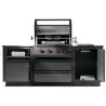 Cuisine extérieure OASISᴹᴰ 105 Napoleon Matte Black Série 700 latéral Sizzle Zoneᴹᴰ