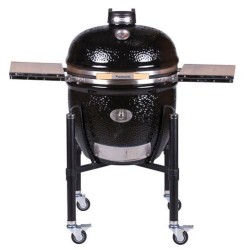 Parrilla Kamado Monolith Classic Pack Pro 2.0 con cubierta de carro y piedra para pizza
