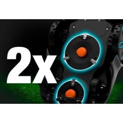 Gardena Smart Sileno Free Robot Cortacésped sin Cable Delimitador 1200m2