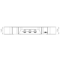 Exclusive 375 XL DUO 78 x P 49 cm Le Marquier