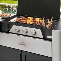 Le Marquier Exclusive 375 XL DUO Gas-Bügeleisen auf Wagen