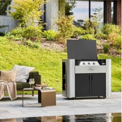 Le Marquier Exclusive 375 XL DUO Gas-Bügeleisen auf Wagen