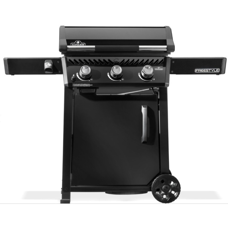 Napoleon FREESYTLE plancha a gás de 3 bocas a GLP preto com carrinho