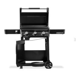 Plancha gaz Napoléon FREESYTLE noir LPG 3 brûleurs avec chariot