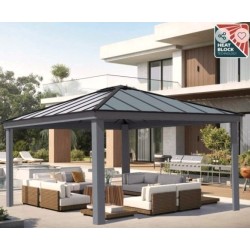 Tonnelle de jardin Dallas 4.2X4.8 Canopia
