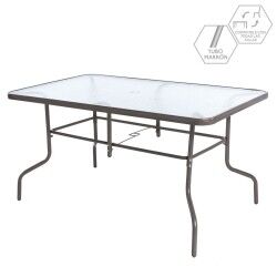 Eettafel Clasic Kristal Ijzer 150 x 90 x 72 cm