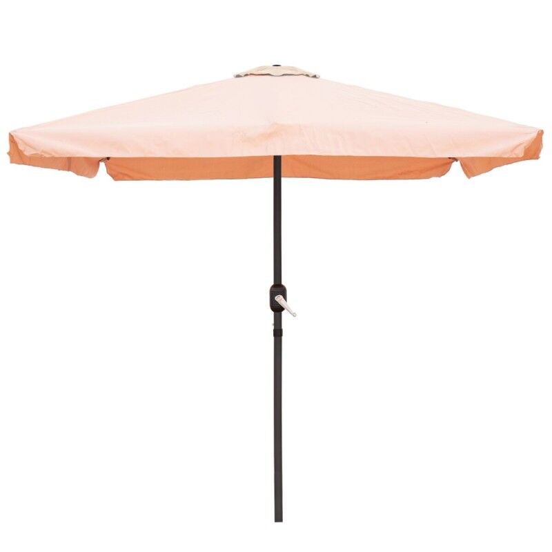Solskærm Monty alu Beige Aluminium 250 x 250 x 244 cm Solskærm Monty alu Beige Aluminium 250 x 250 x 244 cm