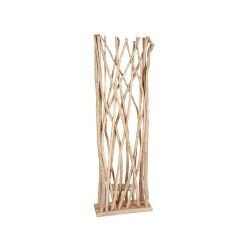 Separatore Romimex Naturale teak 60 x 180 x 15 cm
