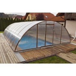 Trend Standard 6.5x10.6x2.10m Teleskop-Hochbadüberdachung Abrilios