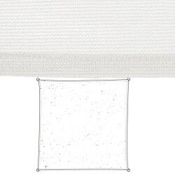 Voiles d'ombrage Vela sombreo Blanc 5 x 5 m 300 x 300 x 0,5 cm Auvent