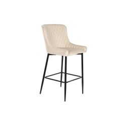 Kruk DKD Home Decor Zwart Beige Metaal 58,5 x 48,5 x 96,5 cm 48 x 55 x 100 cm 48 x 55 x 96,5 cm