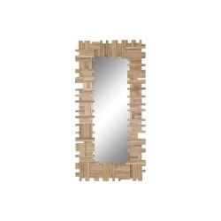 Espejo de pared Home ESPRIT Natural Troncos Bali 91 x 3 x 183 cm