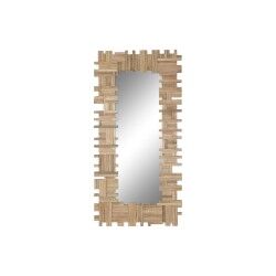 Espejo de pared Home ESPRIT Natural Troncos Bali 91 x 3 x 183 cm