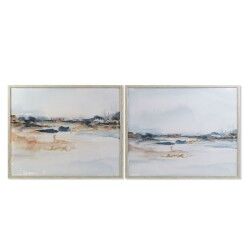 Cadre DKD Home Decor Abstrait Moderne (104 x 4 x 83,5 cm) (2 Unités)