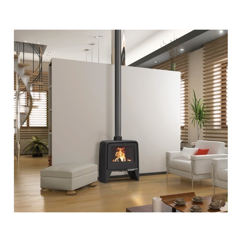 Fogão a lenha de ferro fundido Paul Supra 10kW