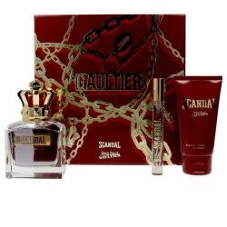 Parfumset voor Heren Jean Paul Gaultier EDT Scandal 3 Onderdelen