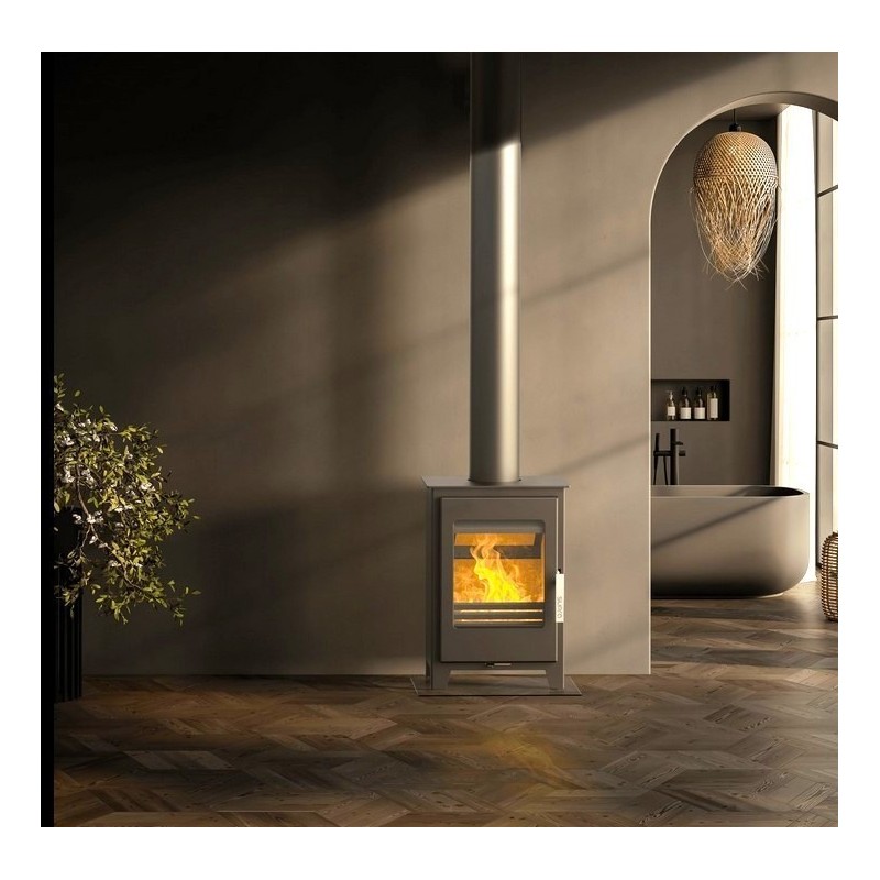 Oscar wood-burning stove on Supra 4.8kW