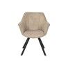 Stoel DKD Home Decor Zwart Beige 64 x 67 x 85 cm