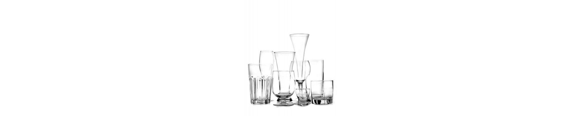 Glasses, cups and jugs